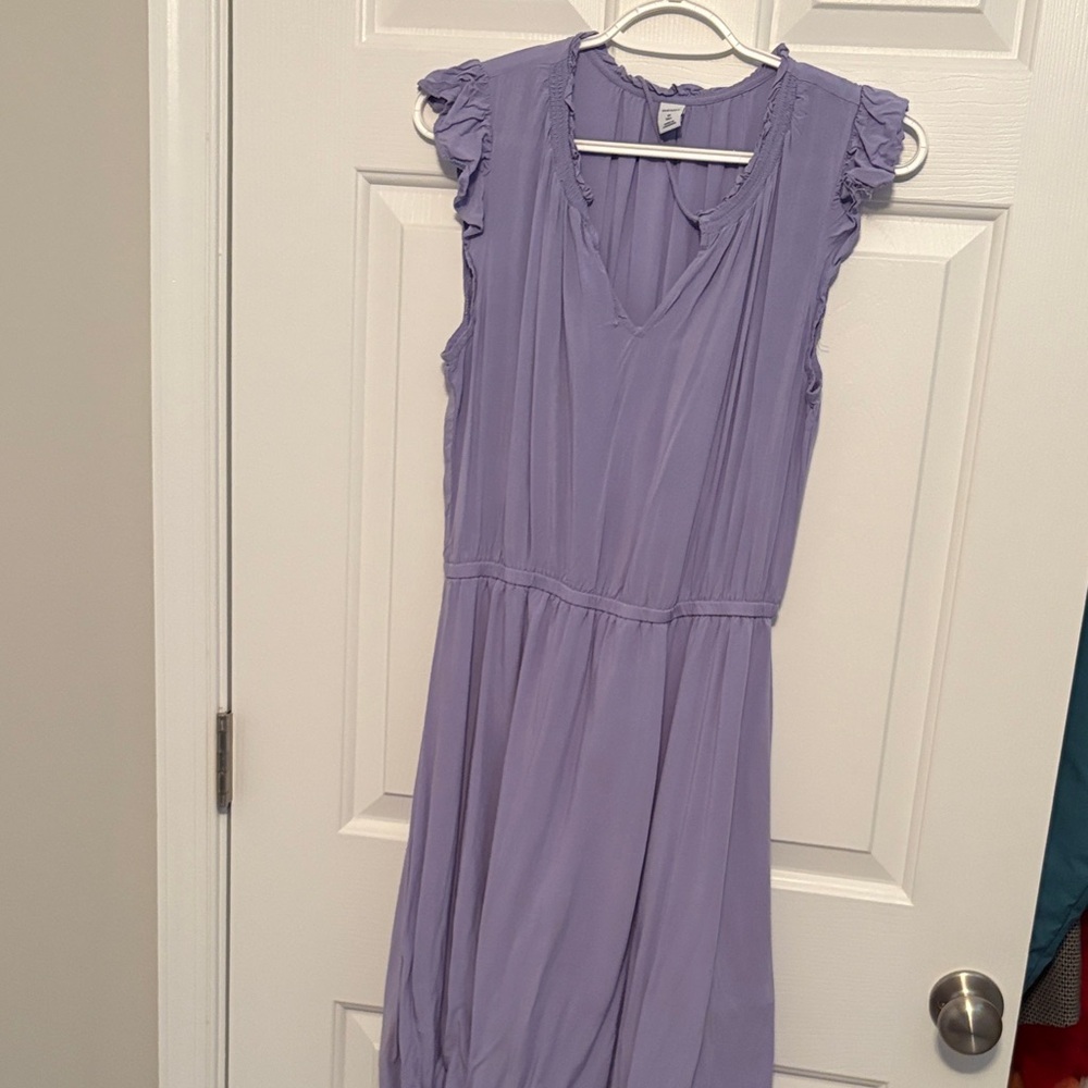 Old Navy Light Purple Ruffle Dress